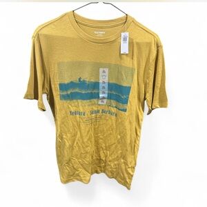 Old Navy Yellow Graphic T-Shirt YXL NWT